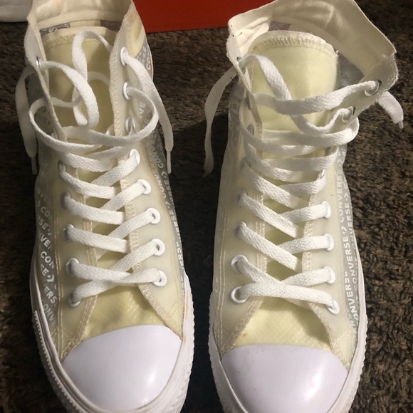 Converse Other - Converse Chuck Taylor All-Star Hi Translucent White Unisex
